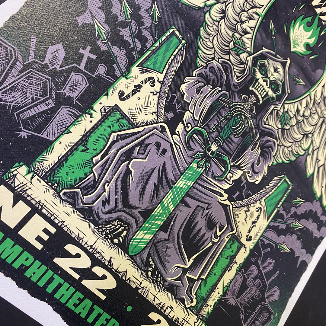 "Black Sunday with Nashville Symphony" Limited Edition Hand Numbered Poster