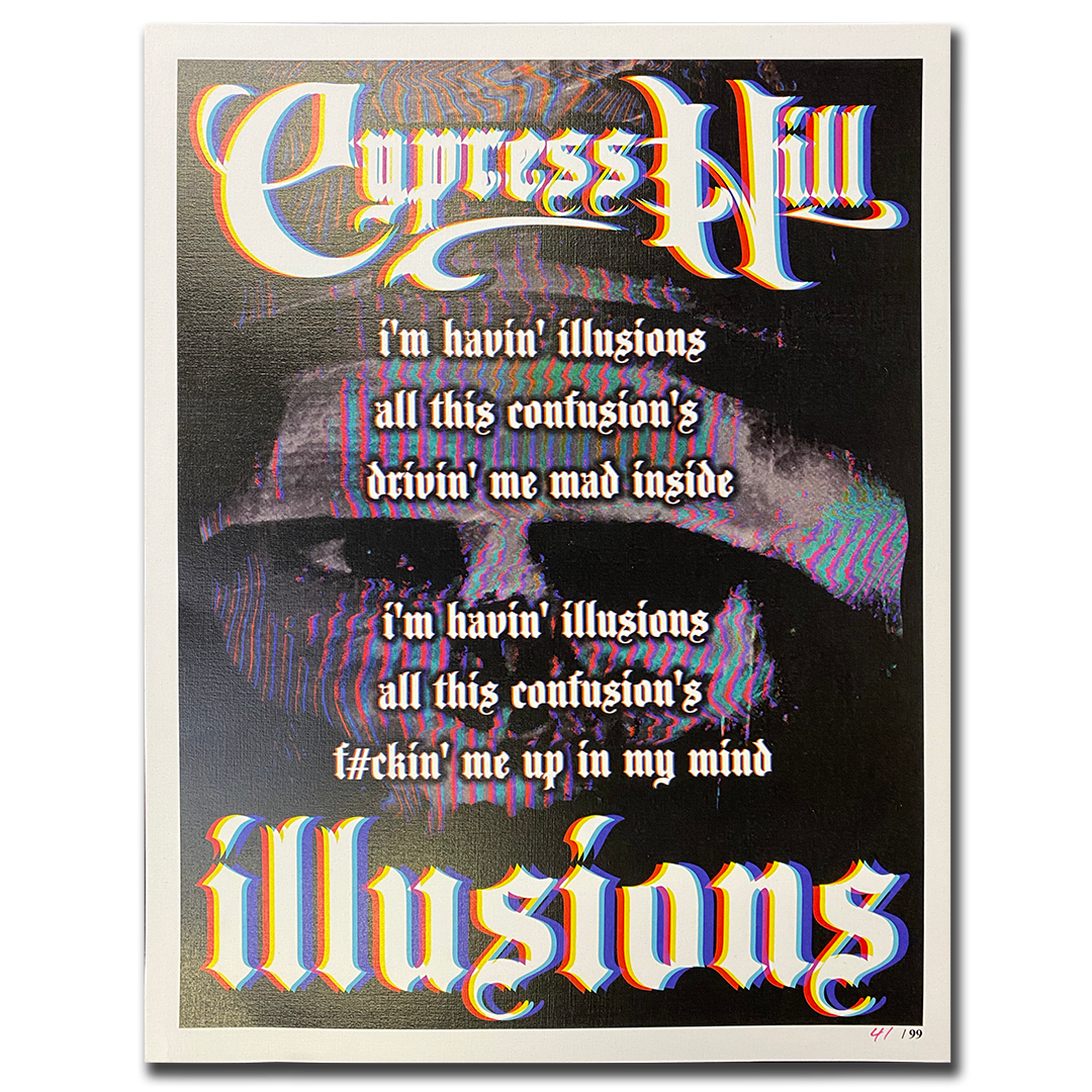 Cypress Hill "Illusions" LIMITED EDITION Poster