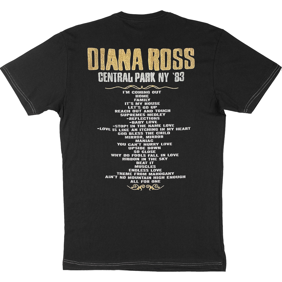 Diana Ross "Central Park 83" T-Shirt