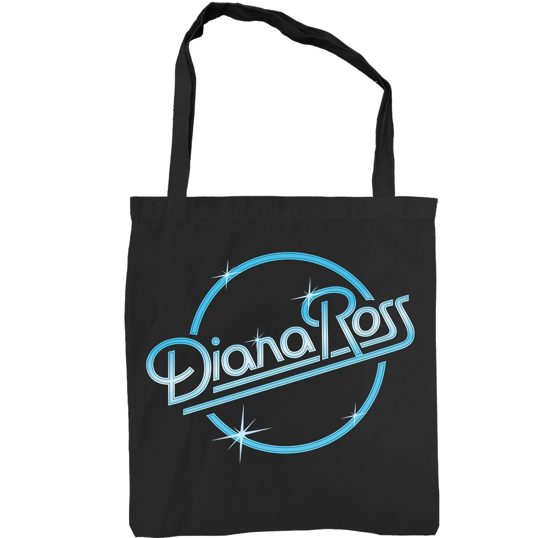 Diana Ross "Neon" Tote in Black