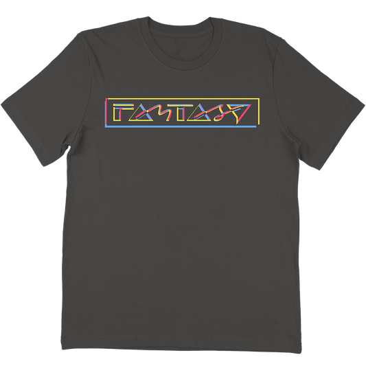 Fantasy Records "3 Color Square" T-Shirt In Vintage Black