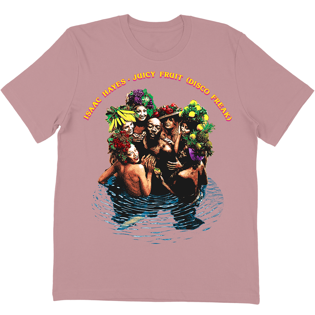 Isaac Hayes "Juicy Fruit" T-Shirt In Pink