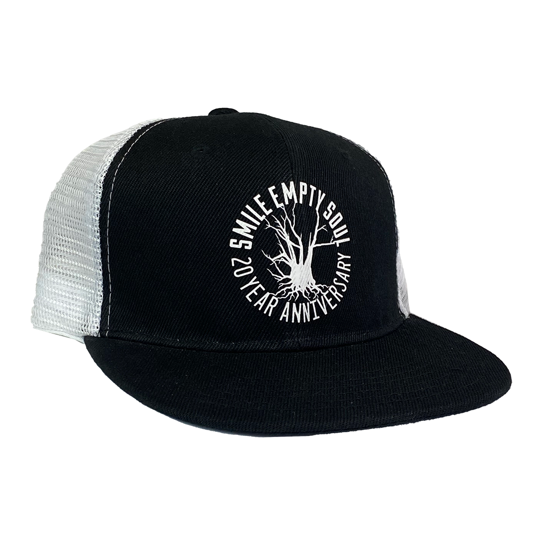 Smile Empty Soul "20th Anniversary" Snapback Hat with White Net