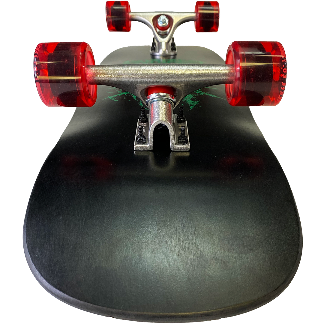 Riddick Skull LIMITED EDITION Complete Skateboard in Green