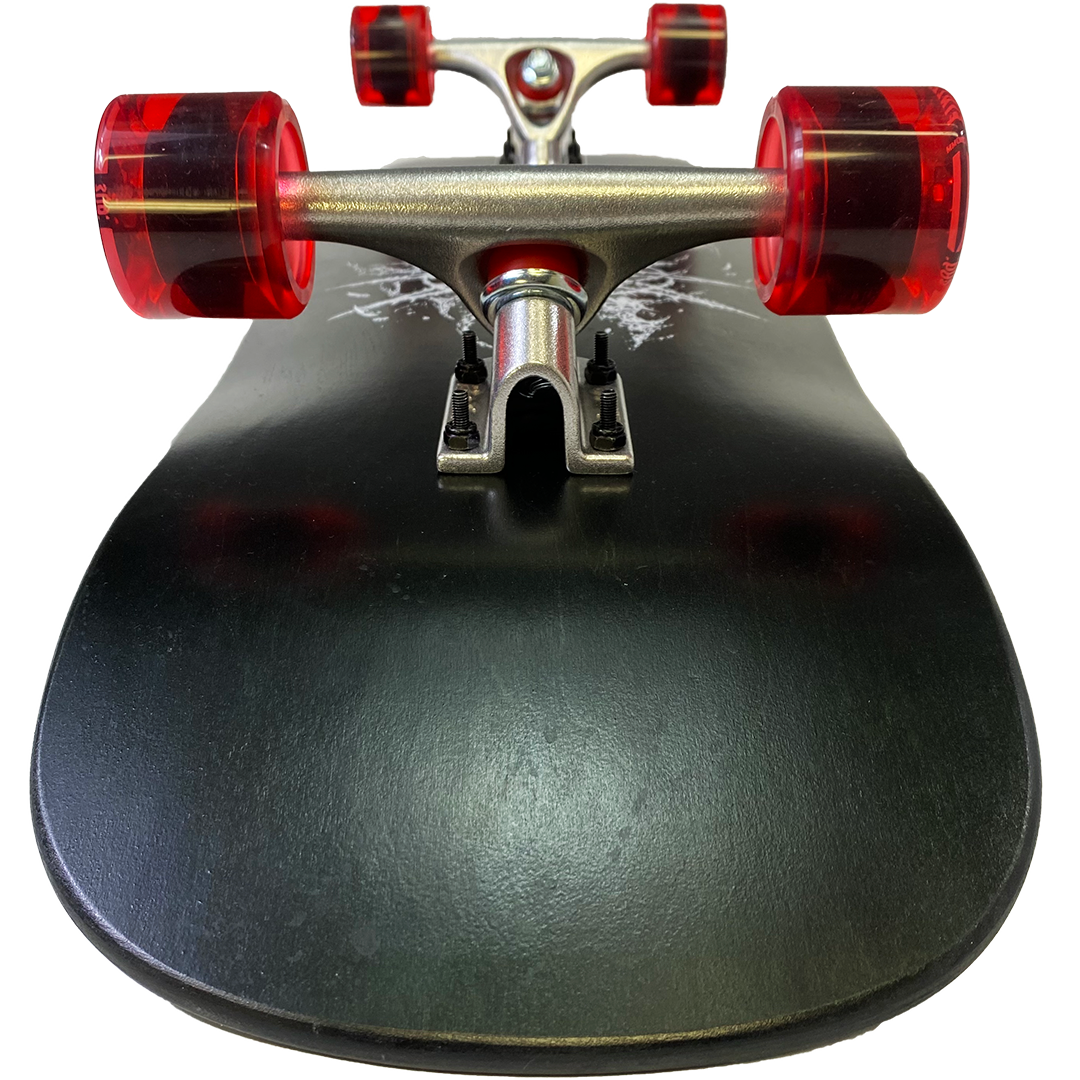 Riddick Skull LIMITED EDITION Complete Skateboard in White