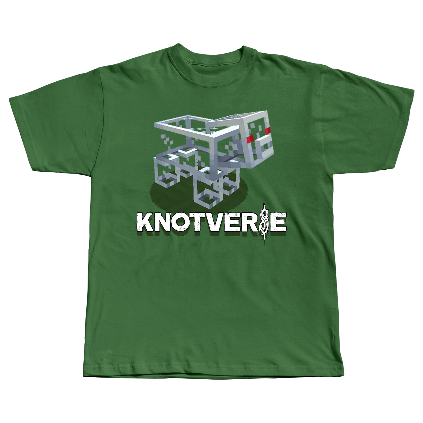 KNOTVERSE GLASS PIG TEE GREEN