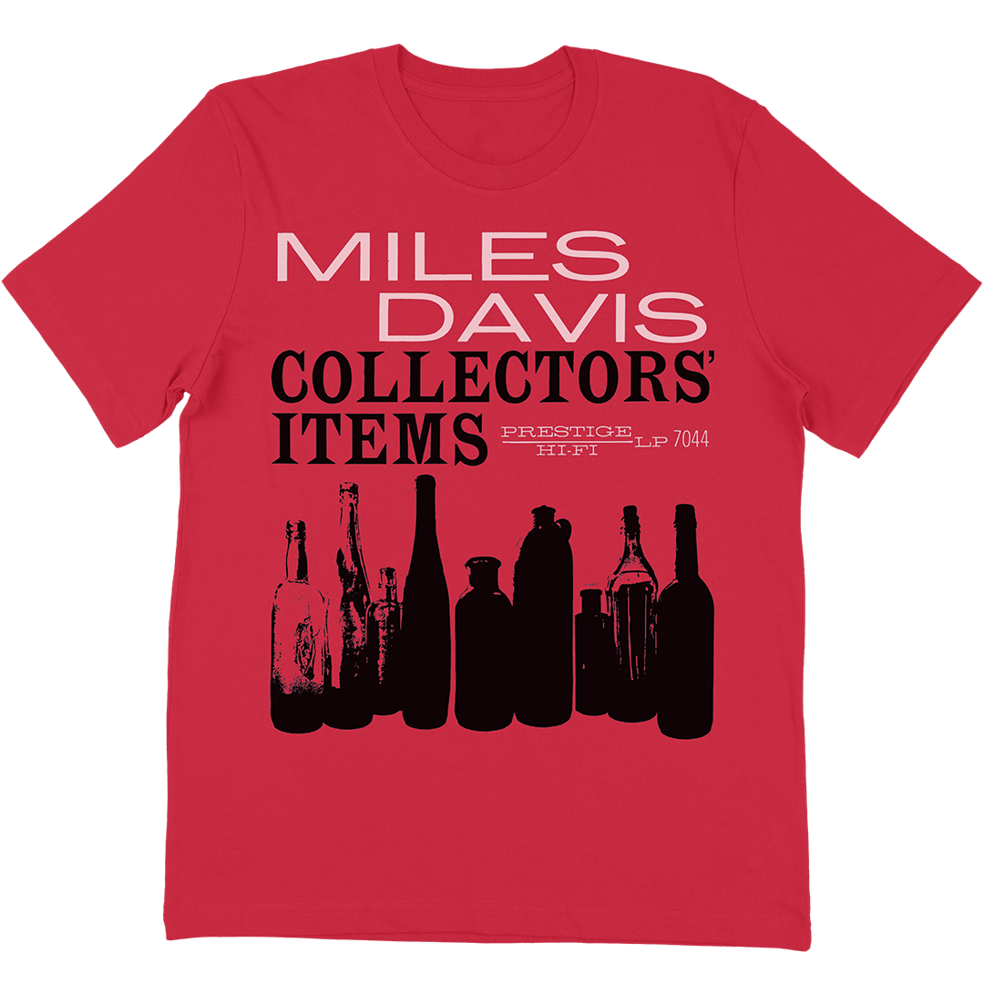 Miles Davis "Collectors Items" T-Shirt In Red