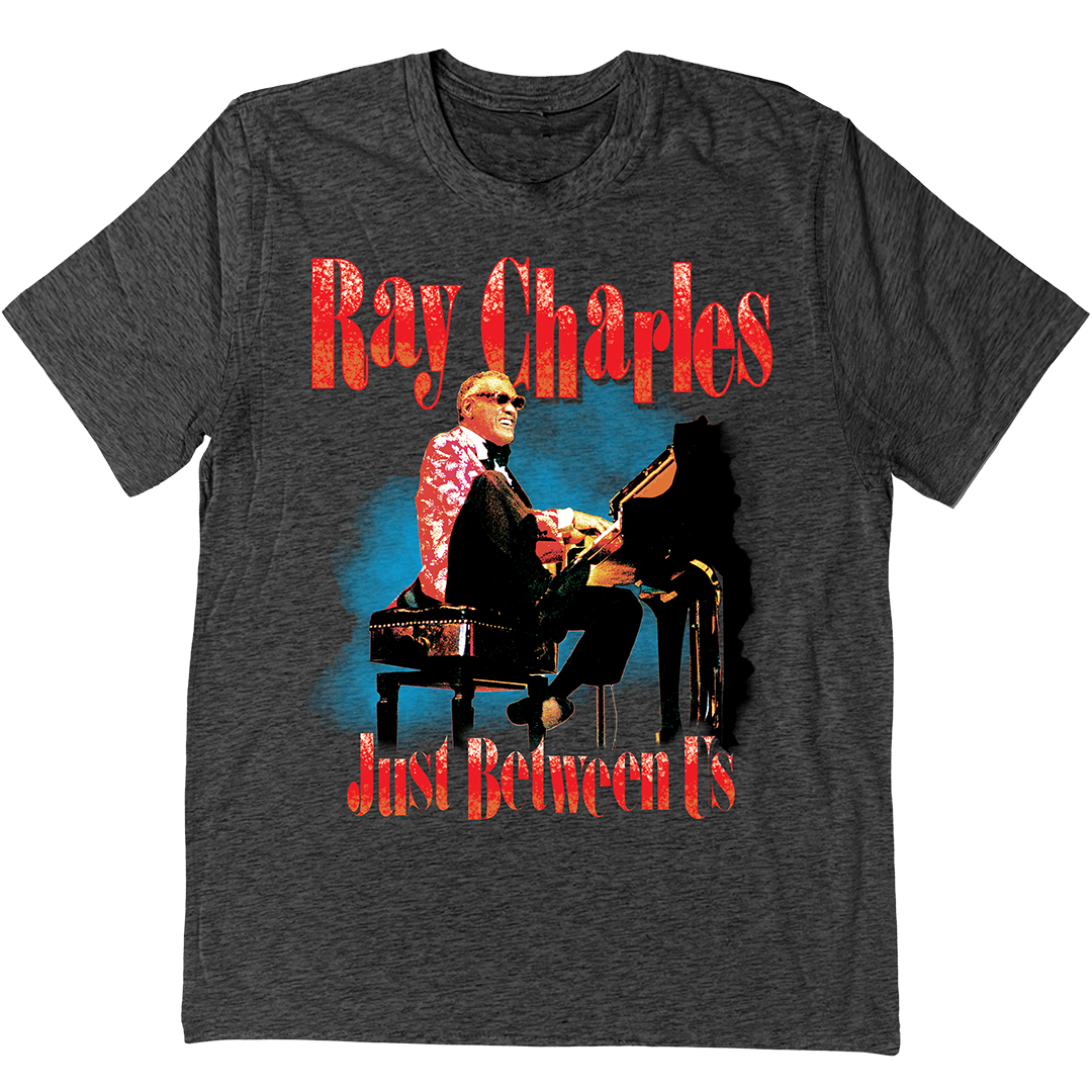 Ray Charles "Just Between Us" T-Shirt In Charcoal Grey