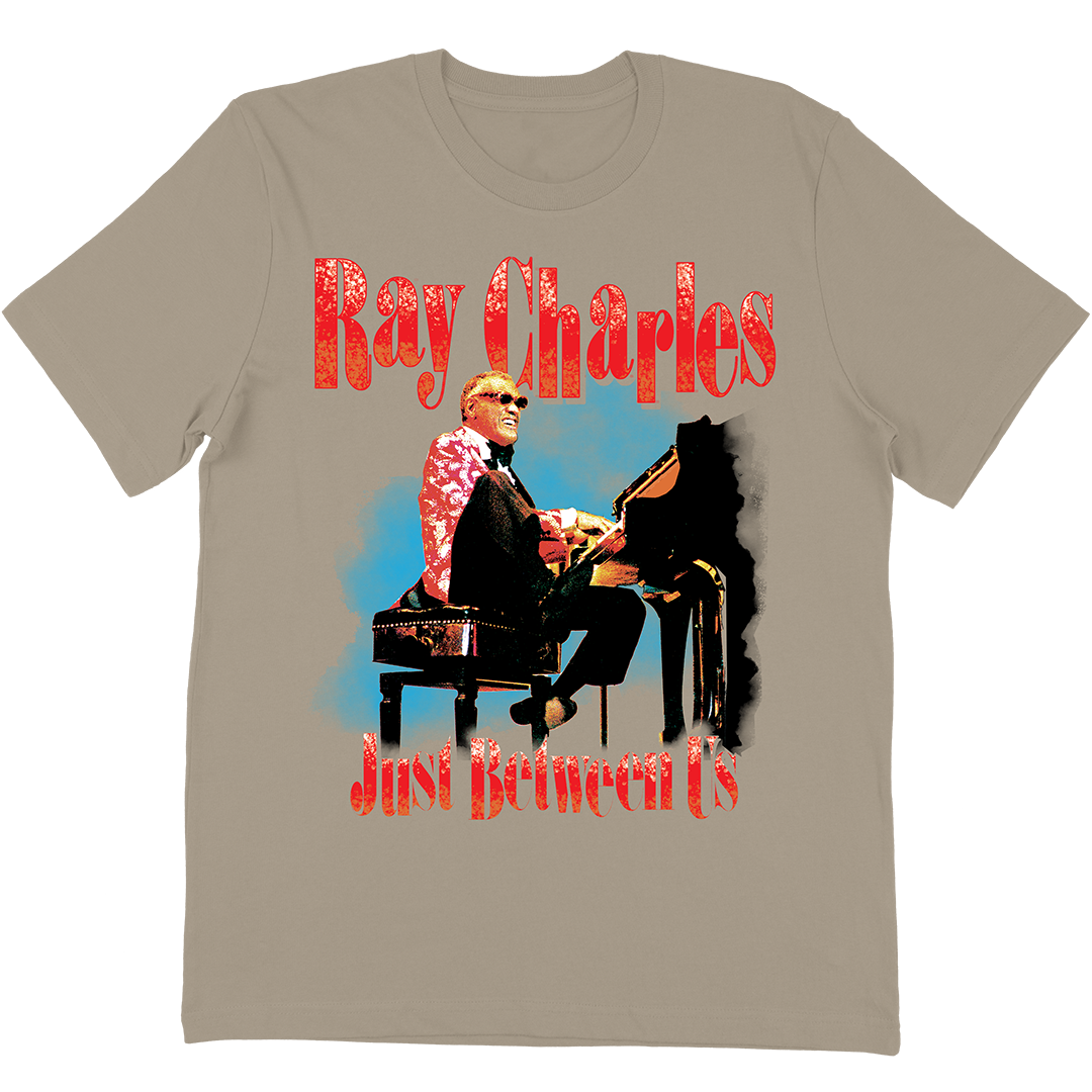 Ray Charles "Just Between Us" T-Shirt In Tan