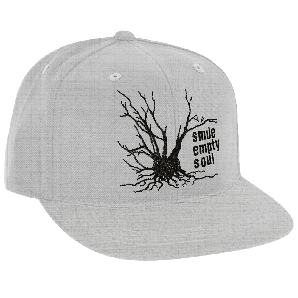 Smile Empty Soul "Tree Logo" Snapback Hat - Heather Grey