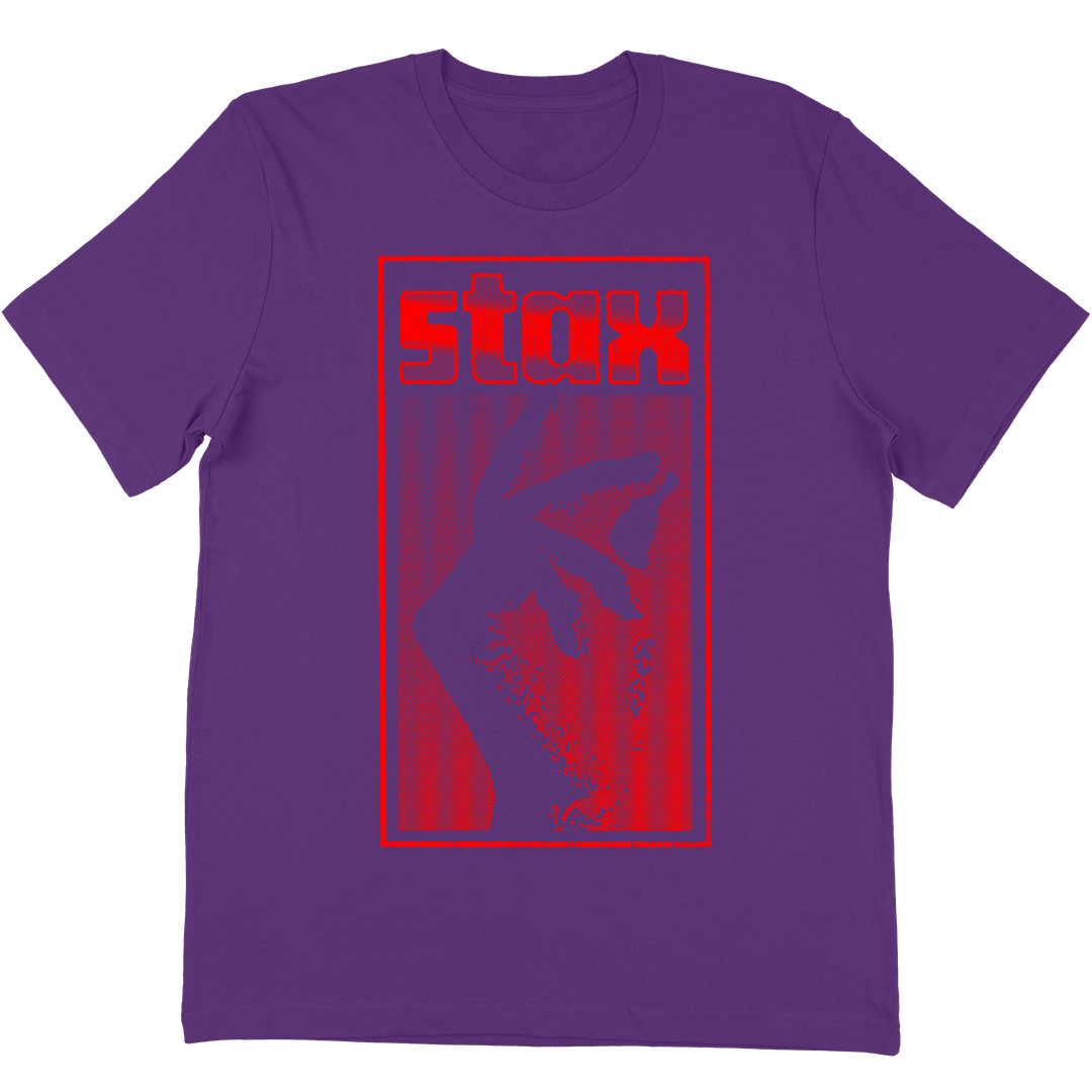 Stax Records "Halftone Snap" T-Shirt In Purple