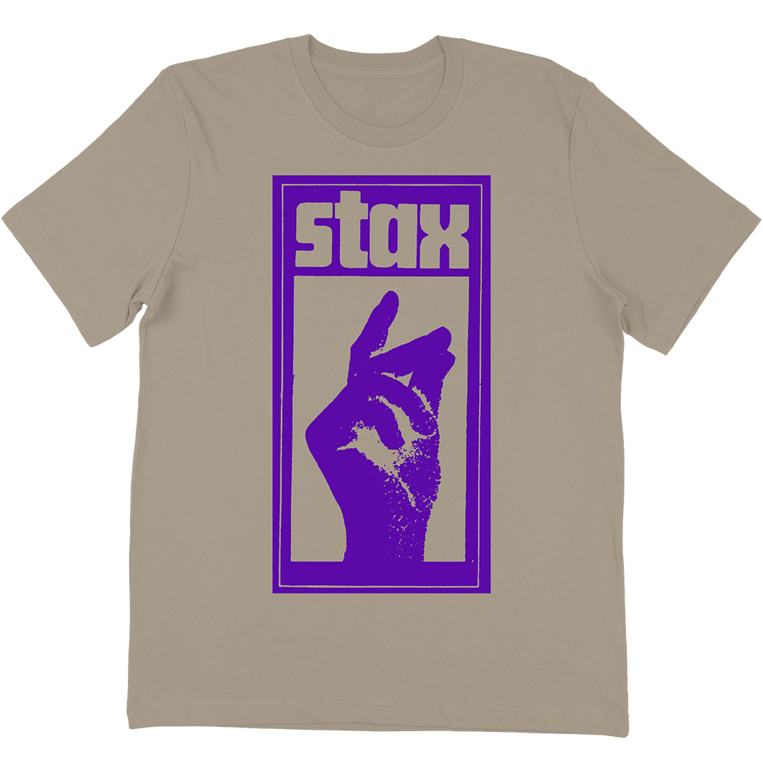 Stax Records "Snap One Color" T-Shirt In Tan
