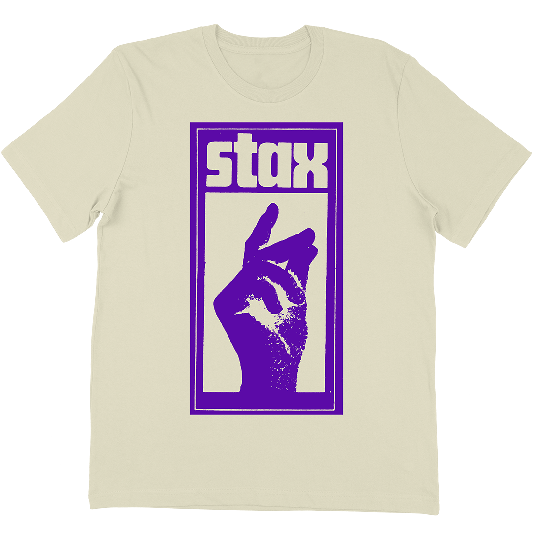 Stax Records "Snap One Color" T-Shirt In Vintage White
