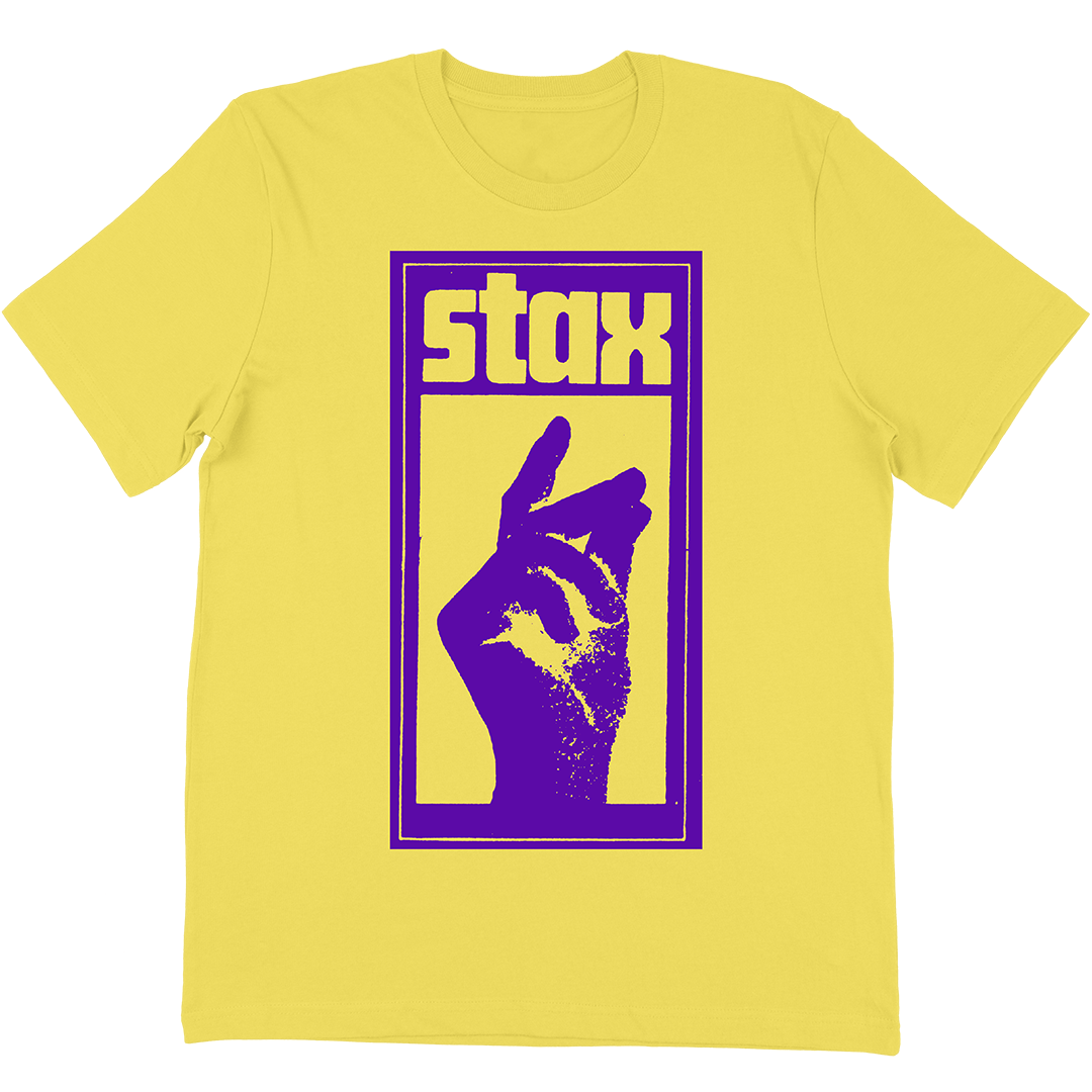 Stax Records "Snap One Color" T-Shirt In Yellow