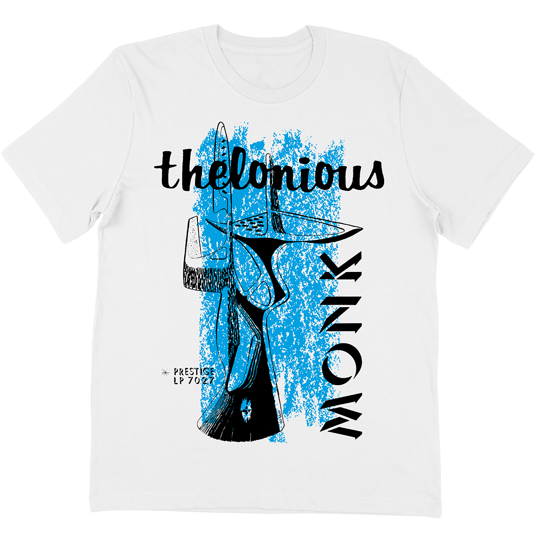 Thelonious Monk "LP 7027" T-Shirt In White