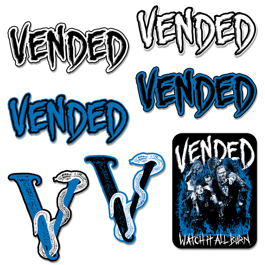 Vended Sticker Set