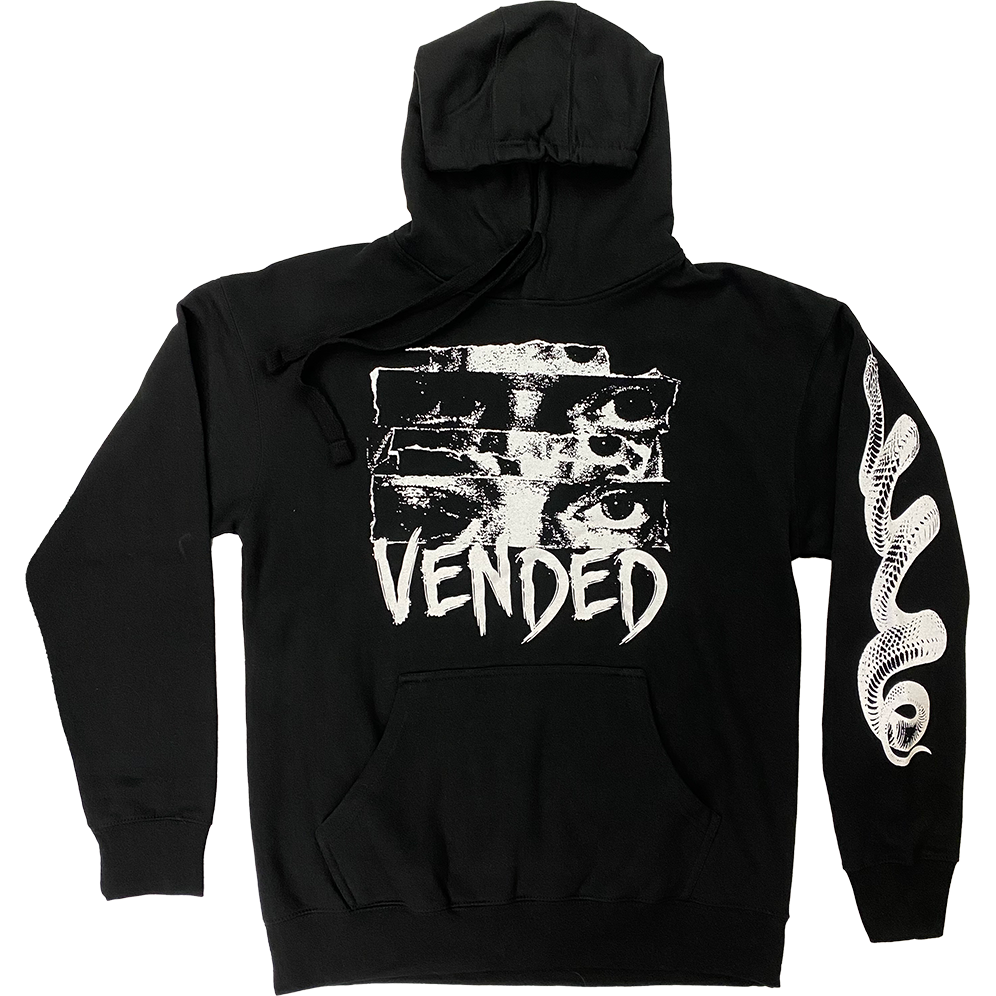 Vended "Ripped & Shattered Eyes" Pullover Hoodie