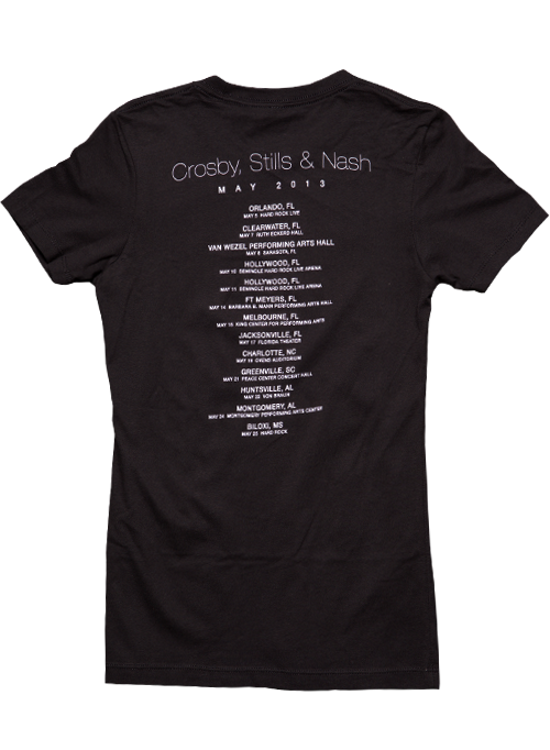 CSN "2013 Tour Photo/Itinerary" Womens T-Shirt