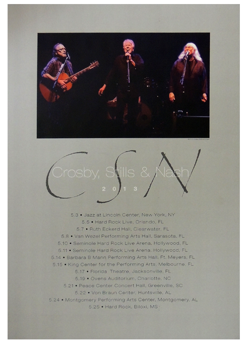 CSN "2013 May Tour" Poster