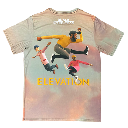 Black Eyed Peas "Elevation" T-Shirt in Dye Sublimation