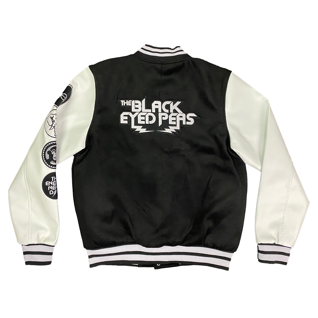 Black Eyed Peas "Logo" Custom Varsity Jacket