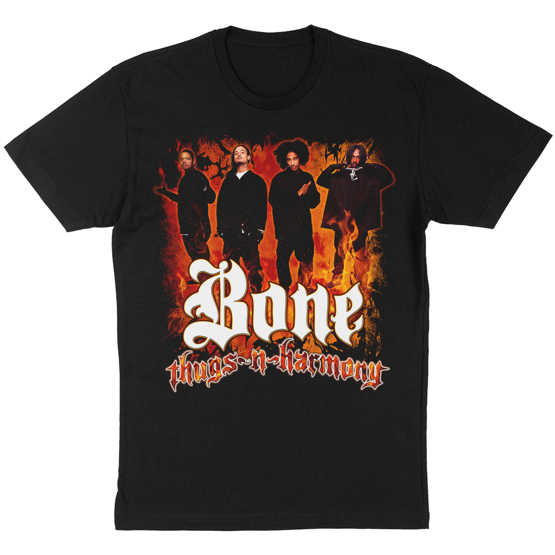 Bone Thugs N Harmony "Classic Flames" T-Shirt