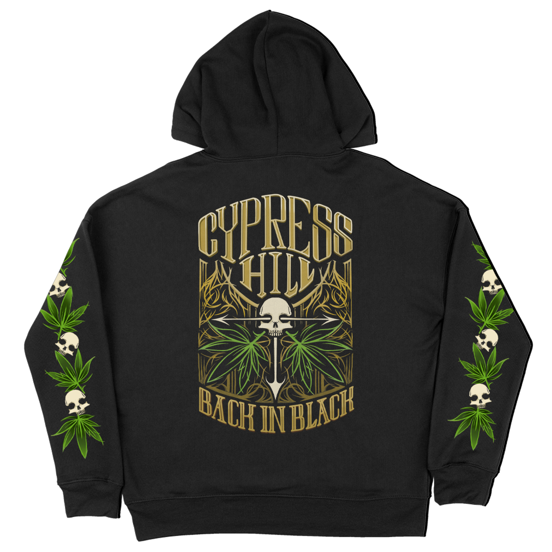 Cypress Hill "Back In Black Tour" Pullover Hoodie