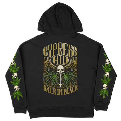 Cypress Hill "Back In Black Tour" Pullover Hoodie