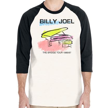 Billy Joel "Pastel Piano" Raglan