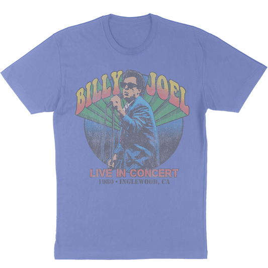 Billy Joel "Live in Inglewood 1980" T-Shirt