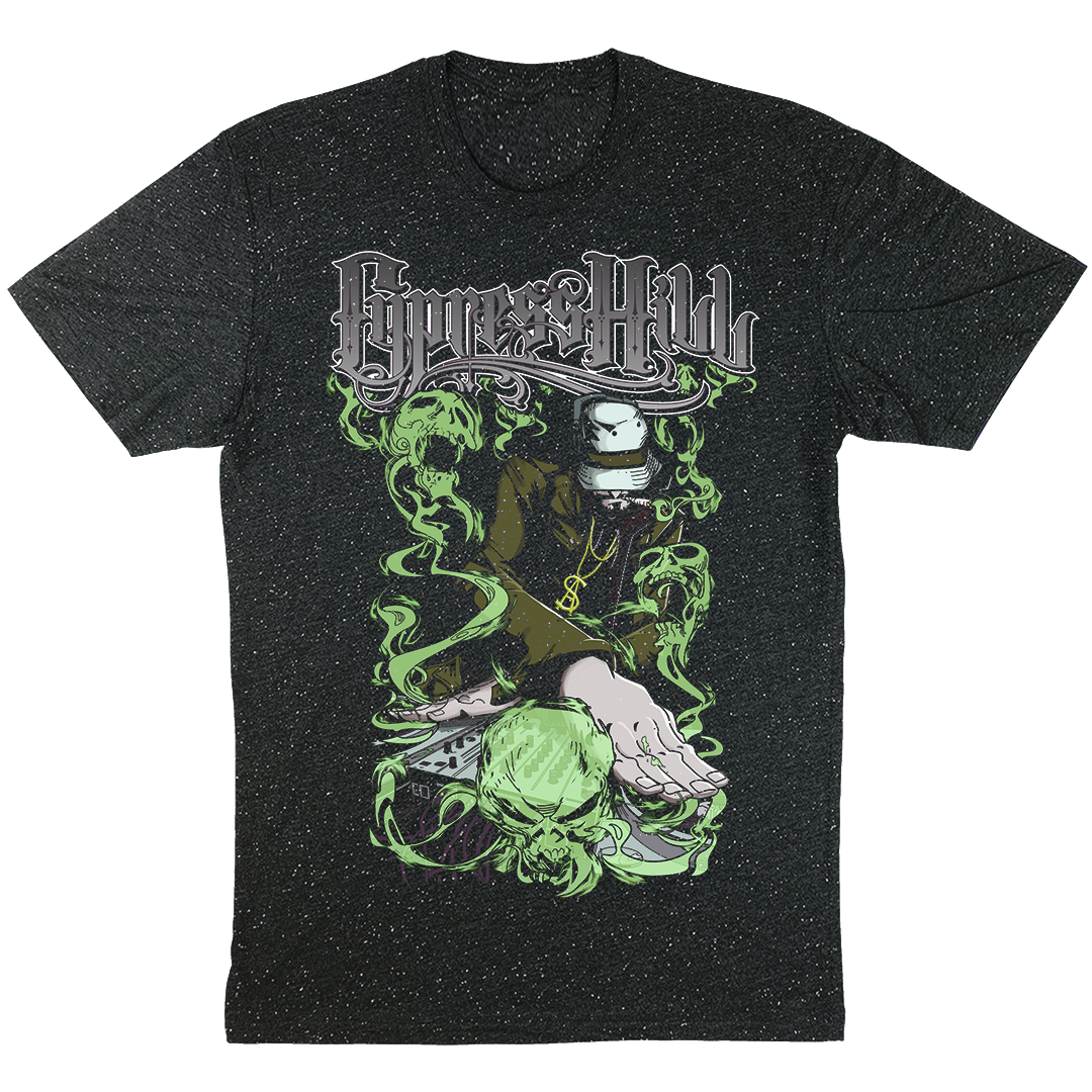 Cypress Hill "DJ Muggs" T-Shirt in Confetti Black