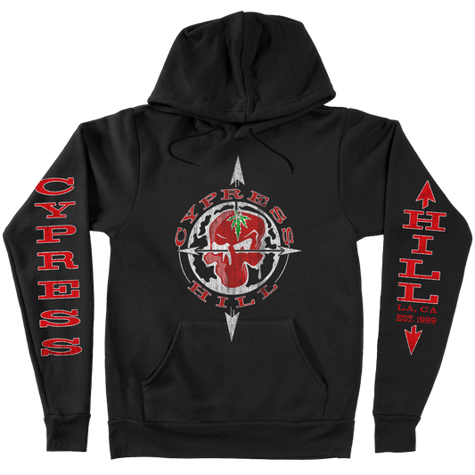 Cypress Hill "OG Skull N Compass" Pullover Hoodie