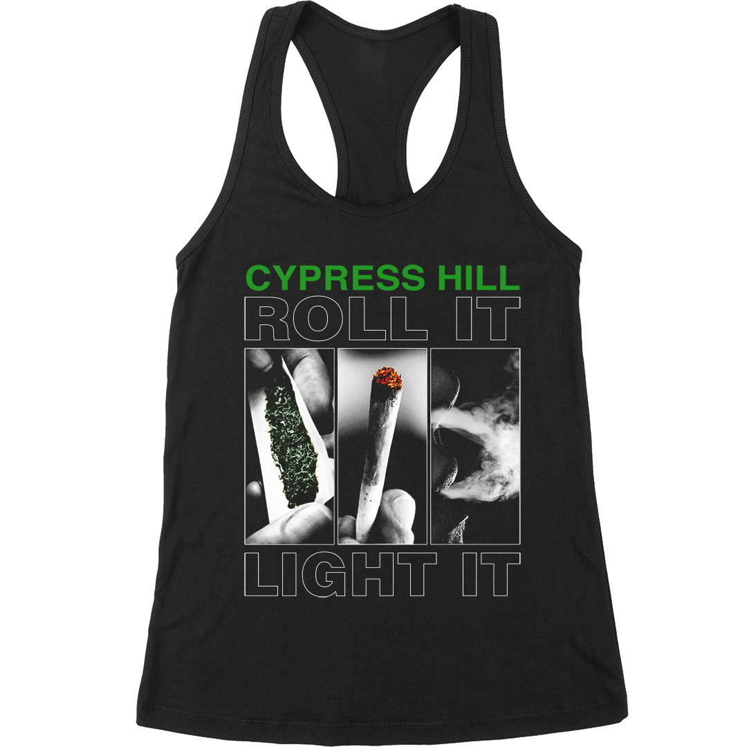 Cypress Hill "Roll It" Racer Back Tank Top