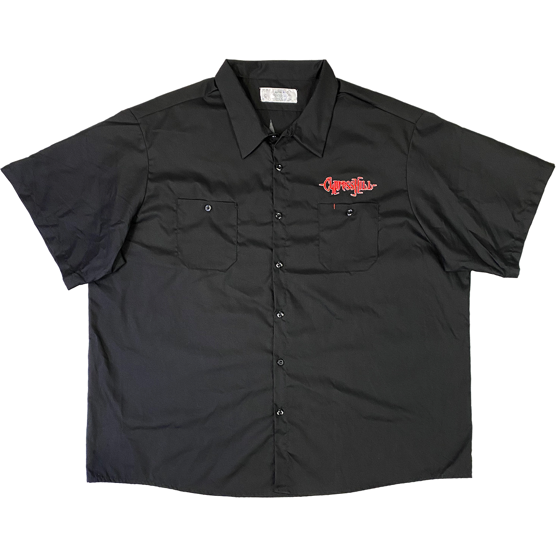 Cypress Hill "Script Logo" Embroidered Work Shirt