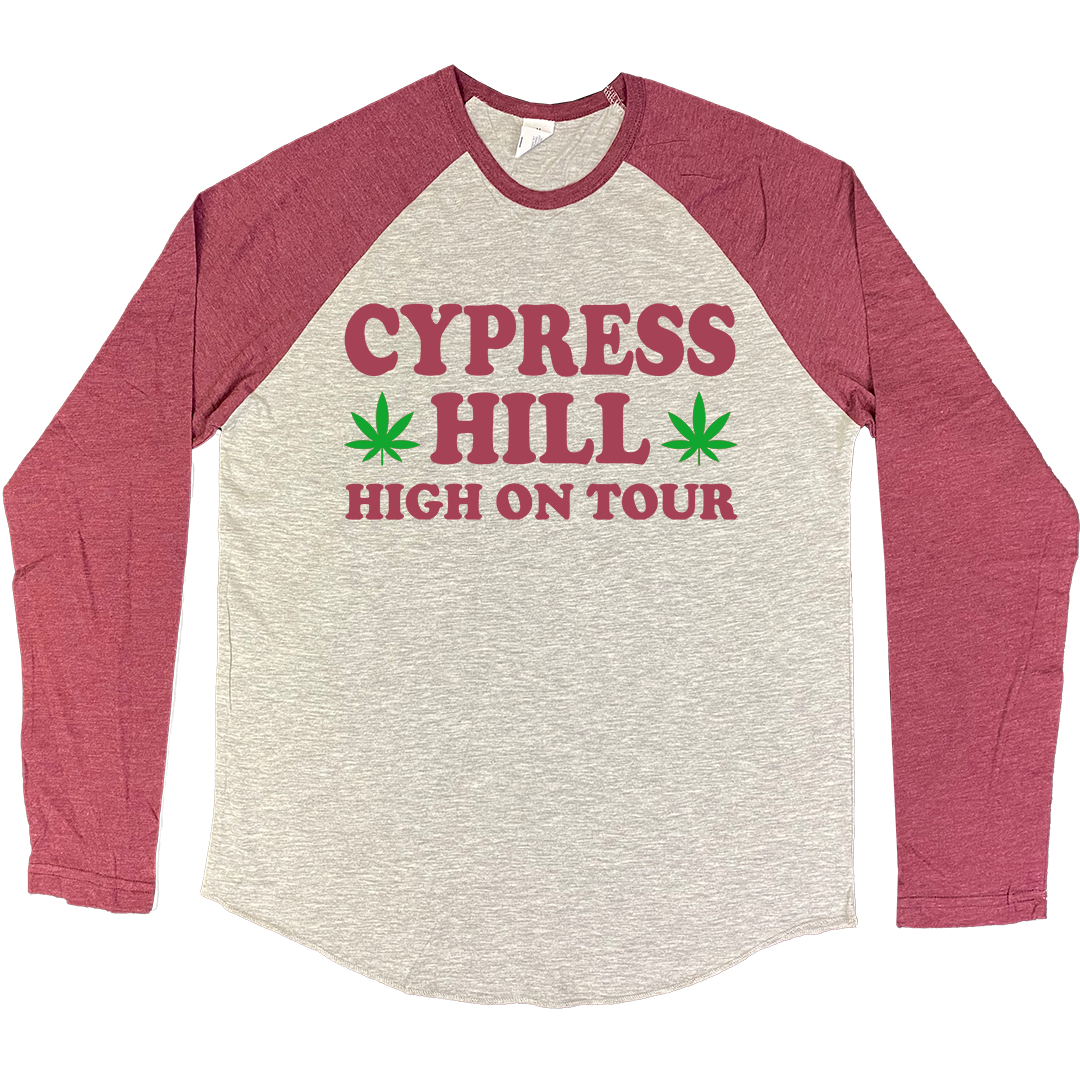 Cypress Hill "High On Tour" Raglan T-Shirt