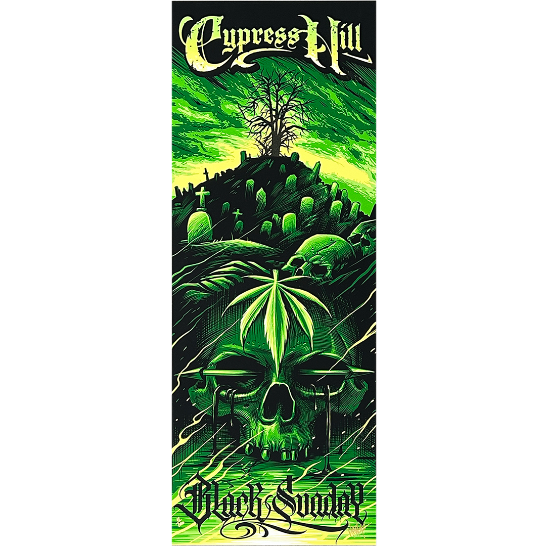 Cypress Hill "Black Sunday" Limited Edition Maxxer Poster