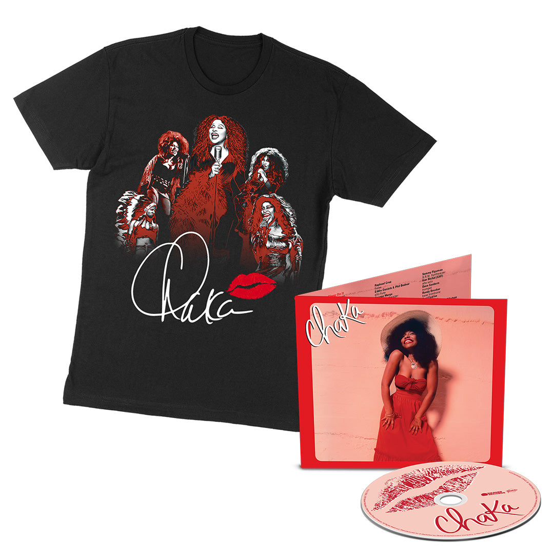 Chaka CD and T-Shirt Bundle