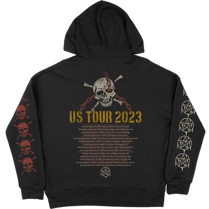 "CMF2 Skull Pentagram" 2023 Tour Pullover Hoodie