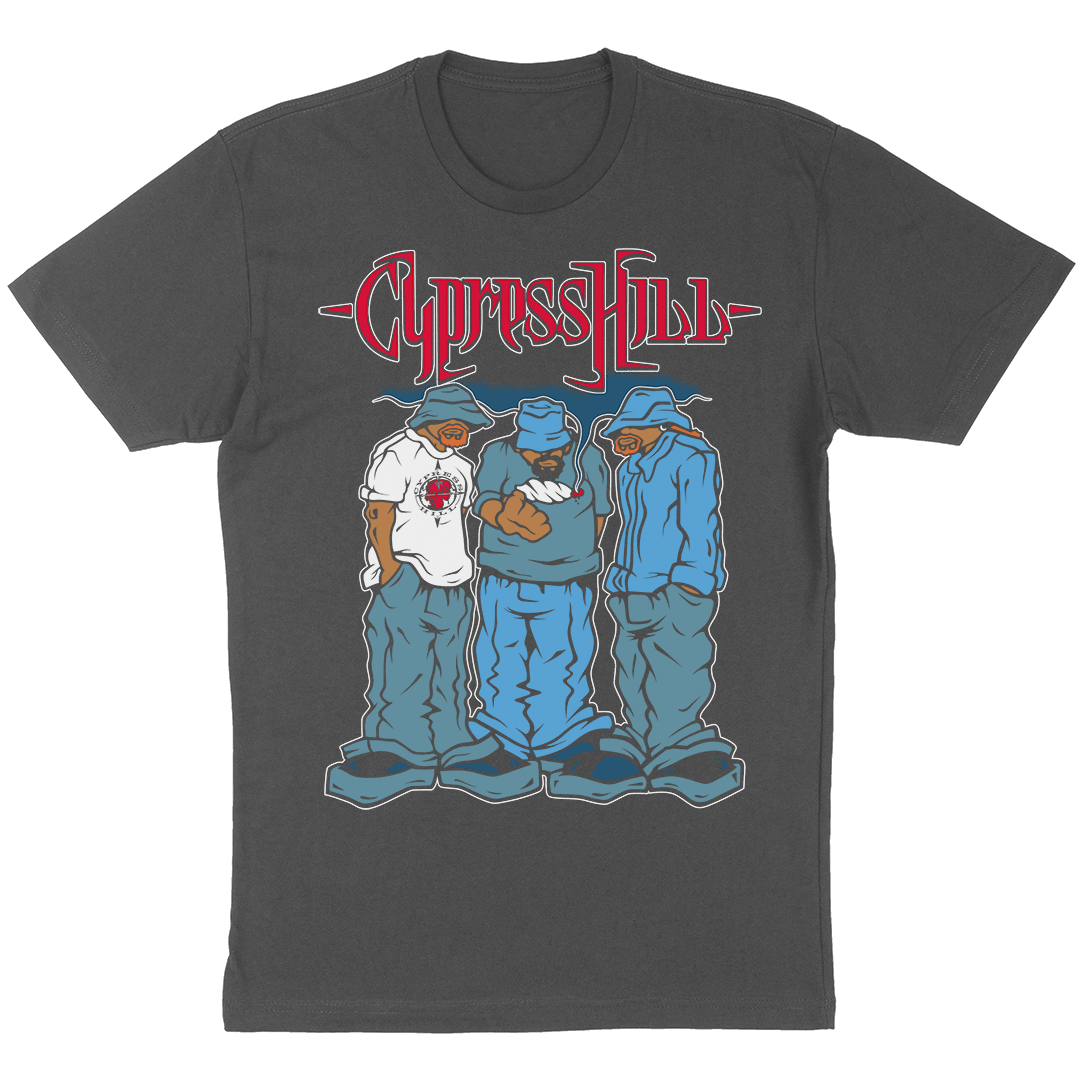 Cypress Hill “Blunted” T-Shirt in Charcoal Grey