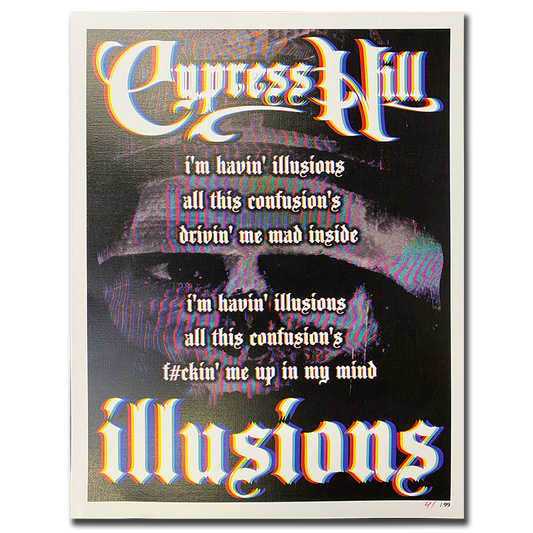 Cypress Hill "Illusions" LIMITED EDITION Poster