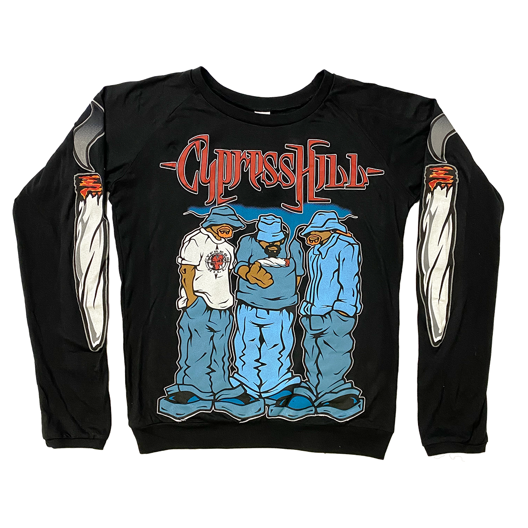 Cypress Hill "Blunted" Women's Long Sleeve Scoop Neck T-Shirt