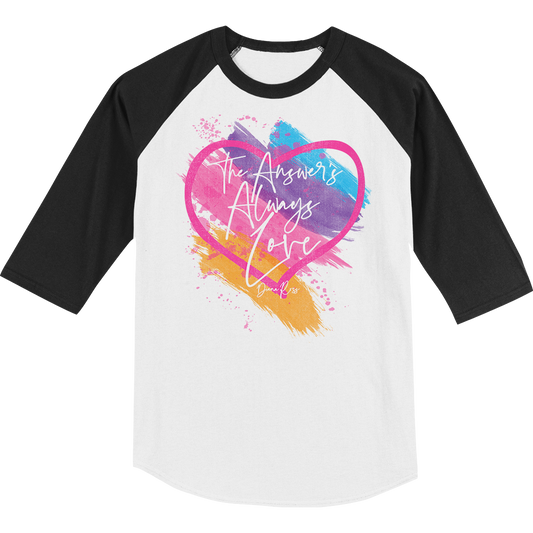 Diana Ross "The Answer's Always Love" Raglan Shirt