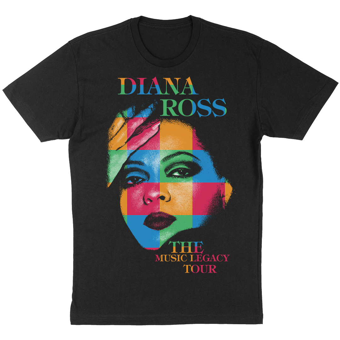 Diana Ross "Legacy Squares" T-Shirt