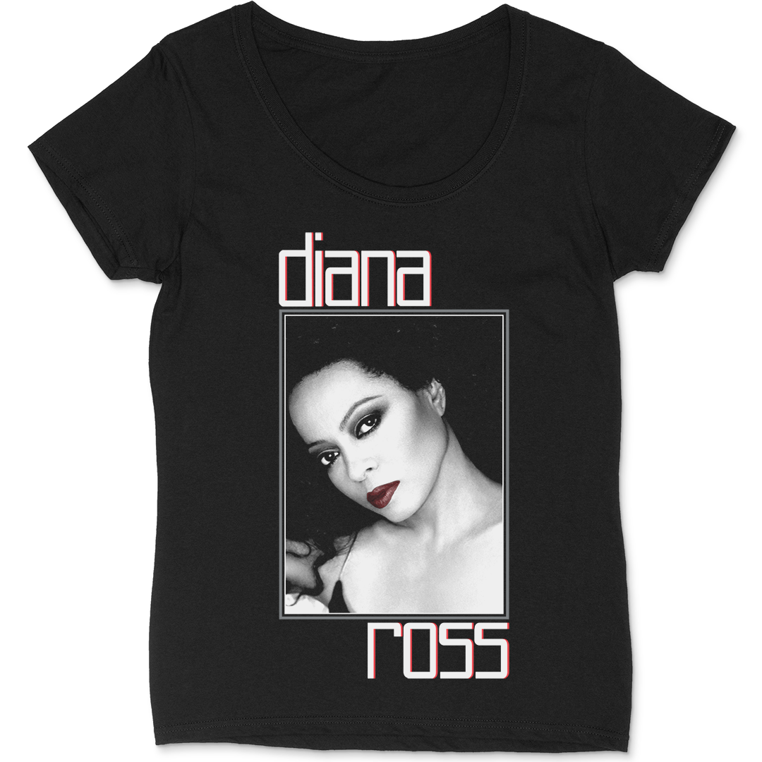 Diana Ross "Lips" Women's Scoop Neck T-Shirt