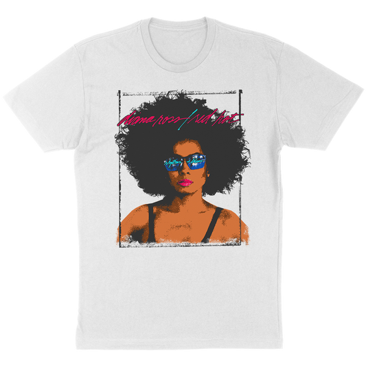 Diana Ross "Red Hot" T-Shirt in White