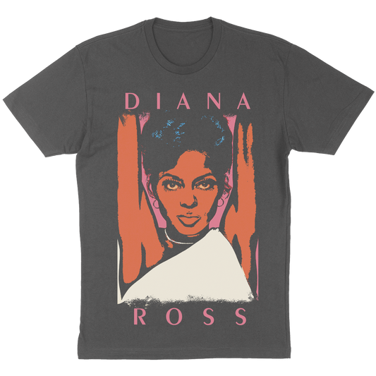 Diana Ross "Rise Up" T-Shirt in Charcoal