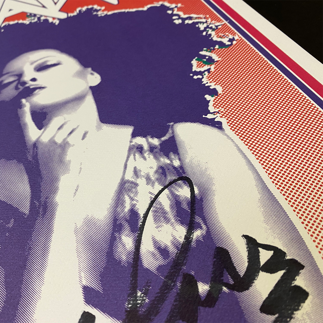 Diana Ross "Cover Page" AUTOGRAPHED Limited Edition Poster