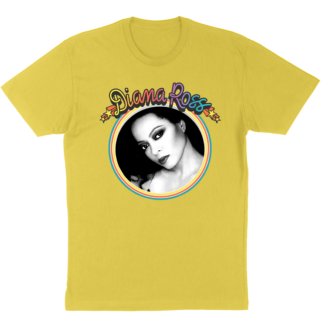 Diana Ross "Dynamite" T-Shirt in Yellow