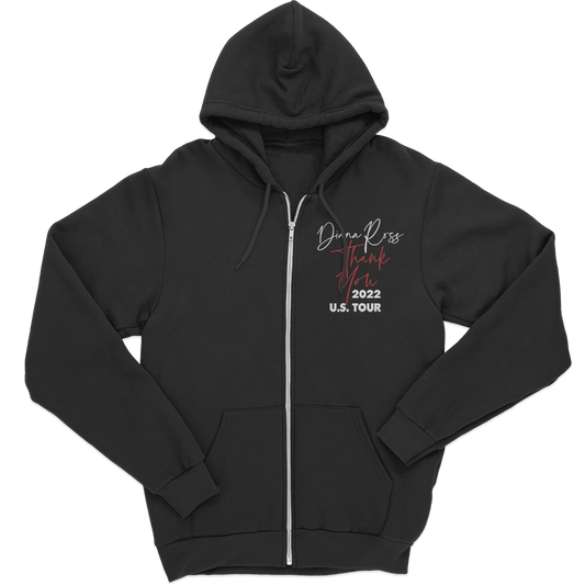 Diana Ross "Thank You U.S. TOUR" Event Zip Hoodie