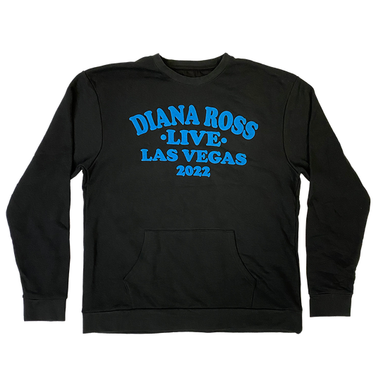 Diana Ross "Vintage Text" LAS VEGAS Event Pullover Sweatshirt